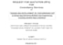 prepare a winning rfp, rfq, tender, or bid proposal for your project